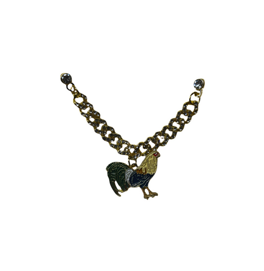 Gallo gold chain pin