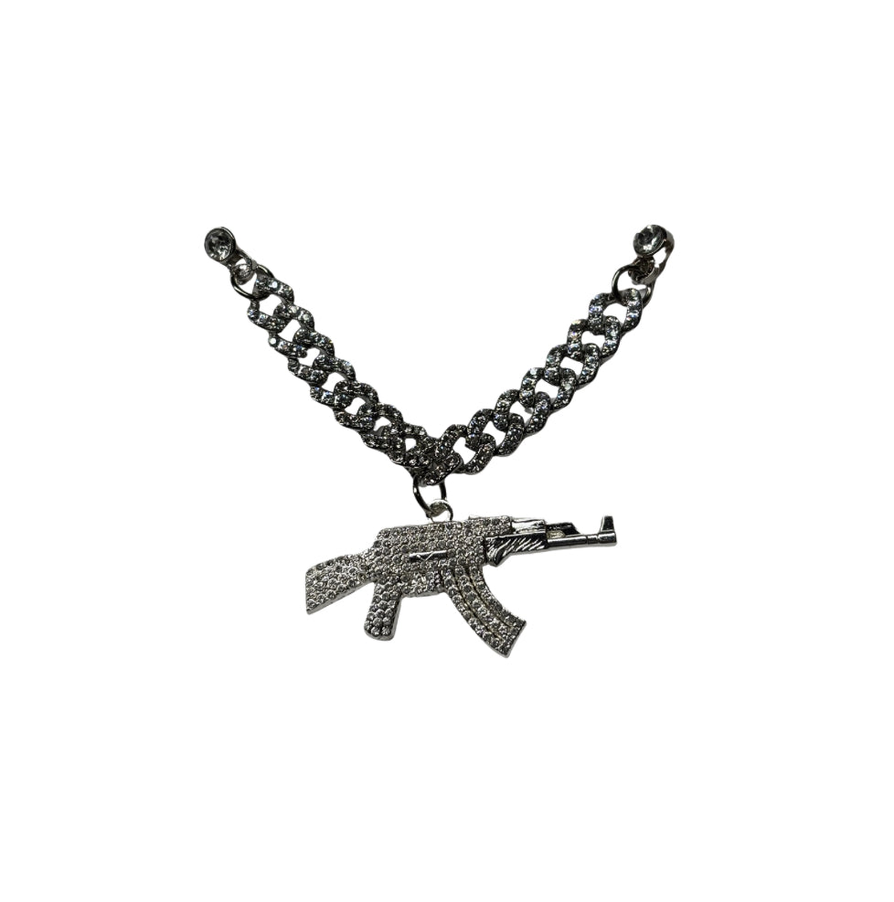 AK Silver Chain pin